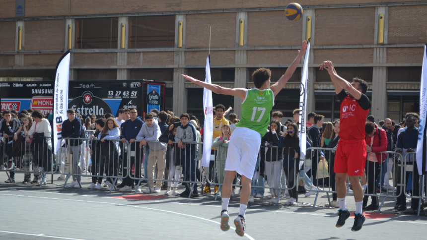 El Saló de l’ensenyament va acollir el CCU23 de Bàsquet 3x3